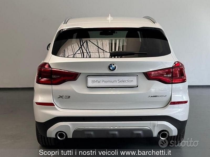 Usata BMW X3 Luxury Line 190 CV (139 kW) 2021 Bianco SUV