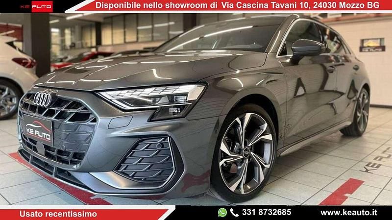 Nuova Audi A3 S-Line 150 CV (110 kW) 2026 Grigio Berlina