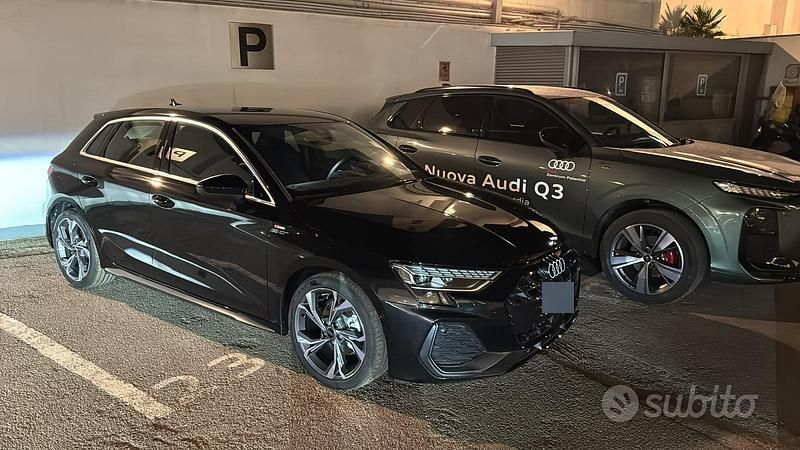 Usata Audi A3 S-Line 150 CV (110 kW) 2025 Nero Berlina