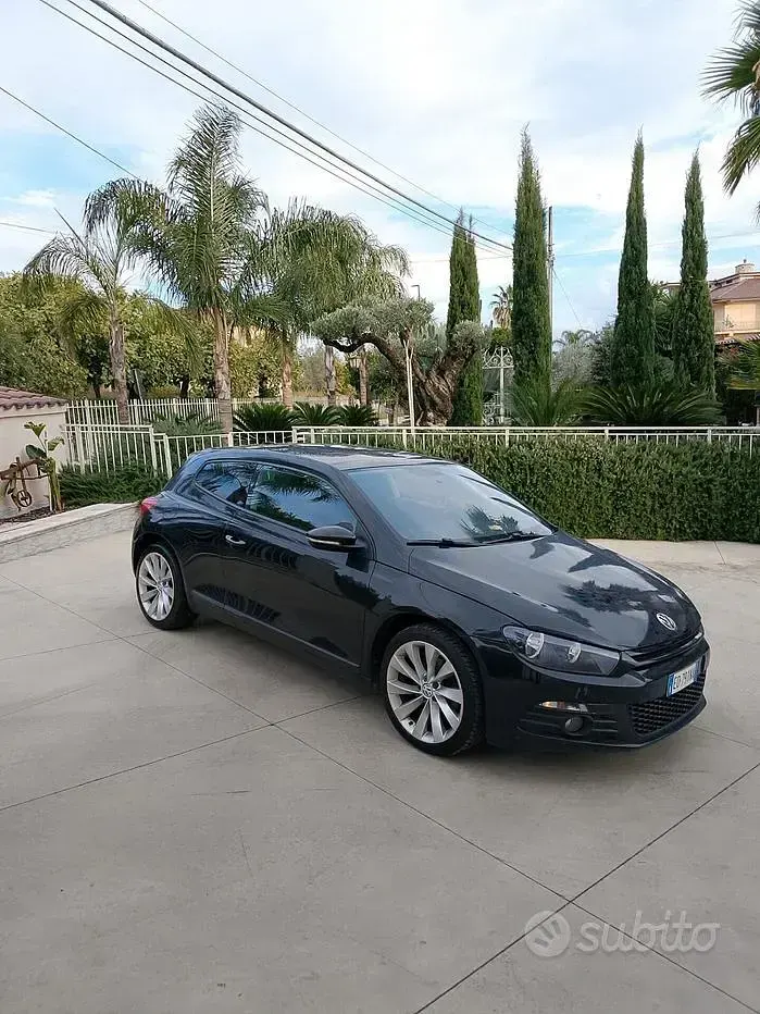 Usata VW Scirocco 160 CV (117 kW) 2010 Nero Coupé