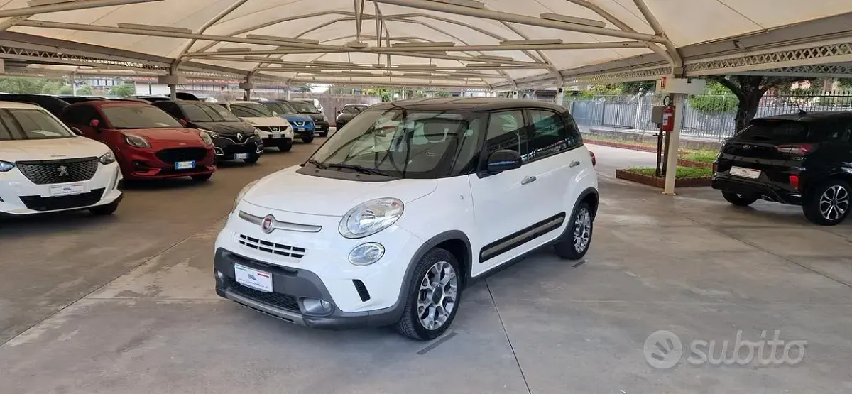 Usata Fiat 500L Trekking 95 CV (69 kW) 2016 Bianco Monovolume