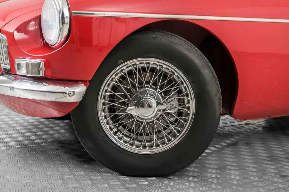 Usata MG B 97 CV (71 kW) 1966 Rosso Cabrio