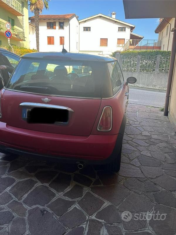 Usata Mini Cooper 2006 Rosso Utilitaria