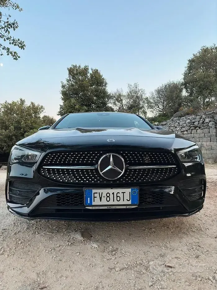 Usata Mercedes CLA200 AMG 150 CV (110 kW) 2020 Nero Coupé
