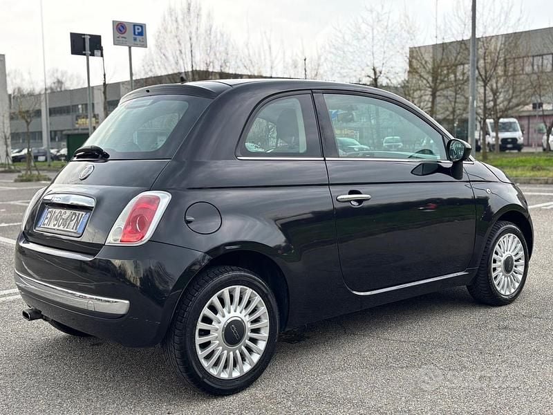 Usata Fiat 500 Lounge 69 CV (50 kW) 2012 Nero Berlina