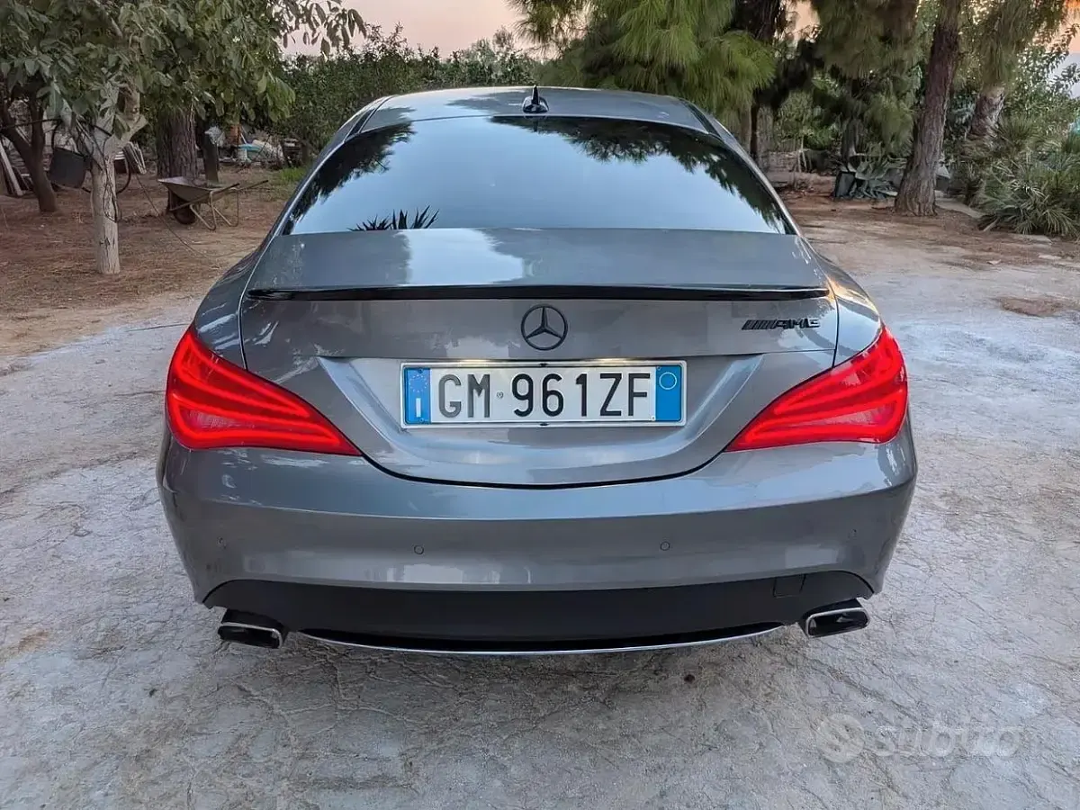 Usata Mercedes CLA200 AMG Edition 1 136 CV (100 kW) 2016 Grigio Coupé