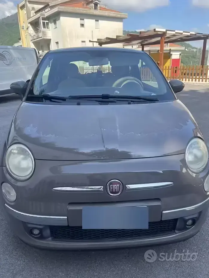 Usata Fiat 500 Pop 69 CV (50 kW) 2008 Marrone Berlina