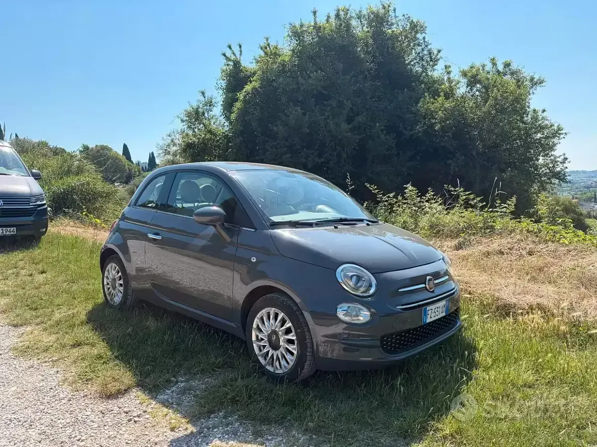 Usata Fiat 500 70 CV (51 kW) 2019 Grigio Berlina