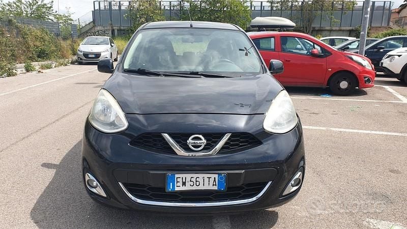 Nero Usata 2014 Nissan Micra Tekna Due volumi | 5800 € (Ottimo prezzo) - Immagine 1/4