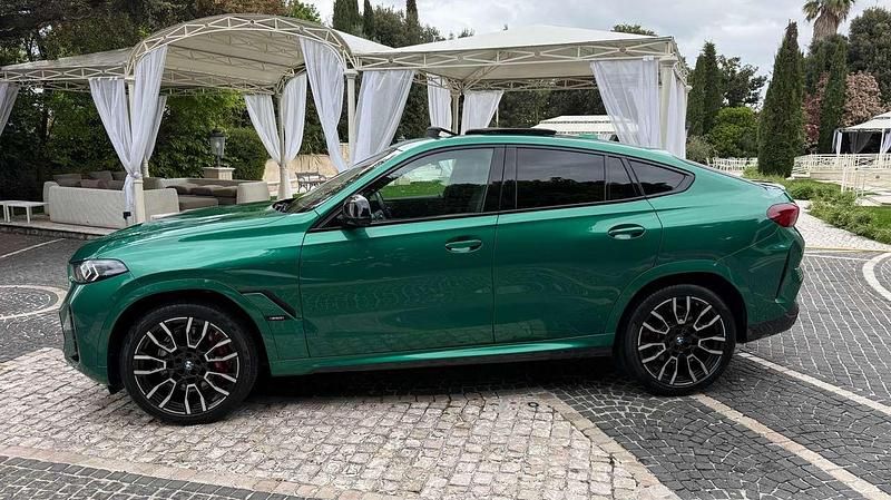 Usata BMW X6 M M Sport 530 CV (389 kW) 2023 Verde SUV