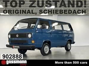 Usata VW T3 S 69 CV (50 kW) 1988 Blu Furgone