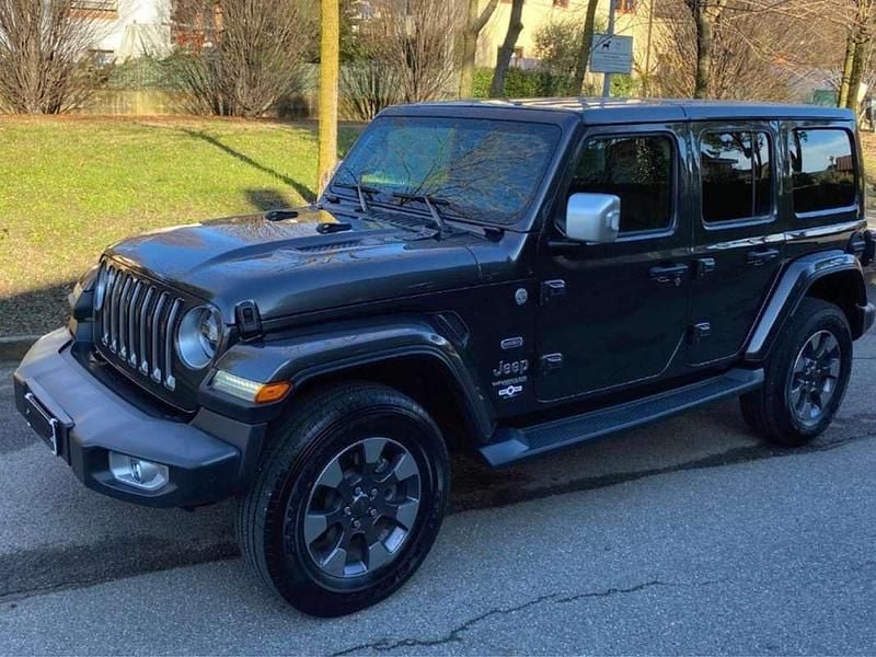 Usata Jeep Wrangler Overland 200 CV (147 kW) 2018 Grigio SUV