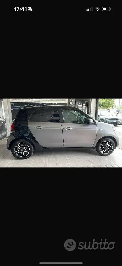 Usata Smart ForFour 90 CV (66 kW) 2018 Grigio Utilitaria