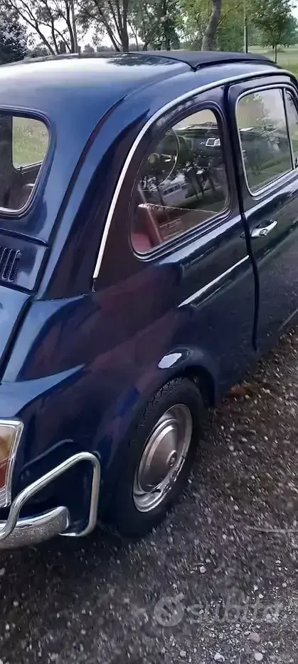 Usata Fiat 500 1960 Blu Utilitaria