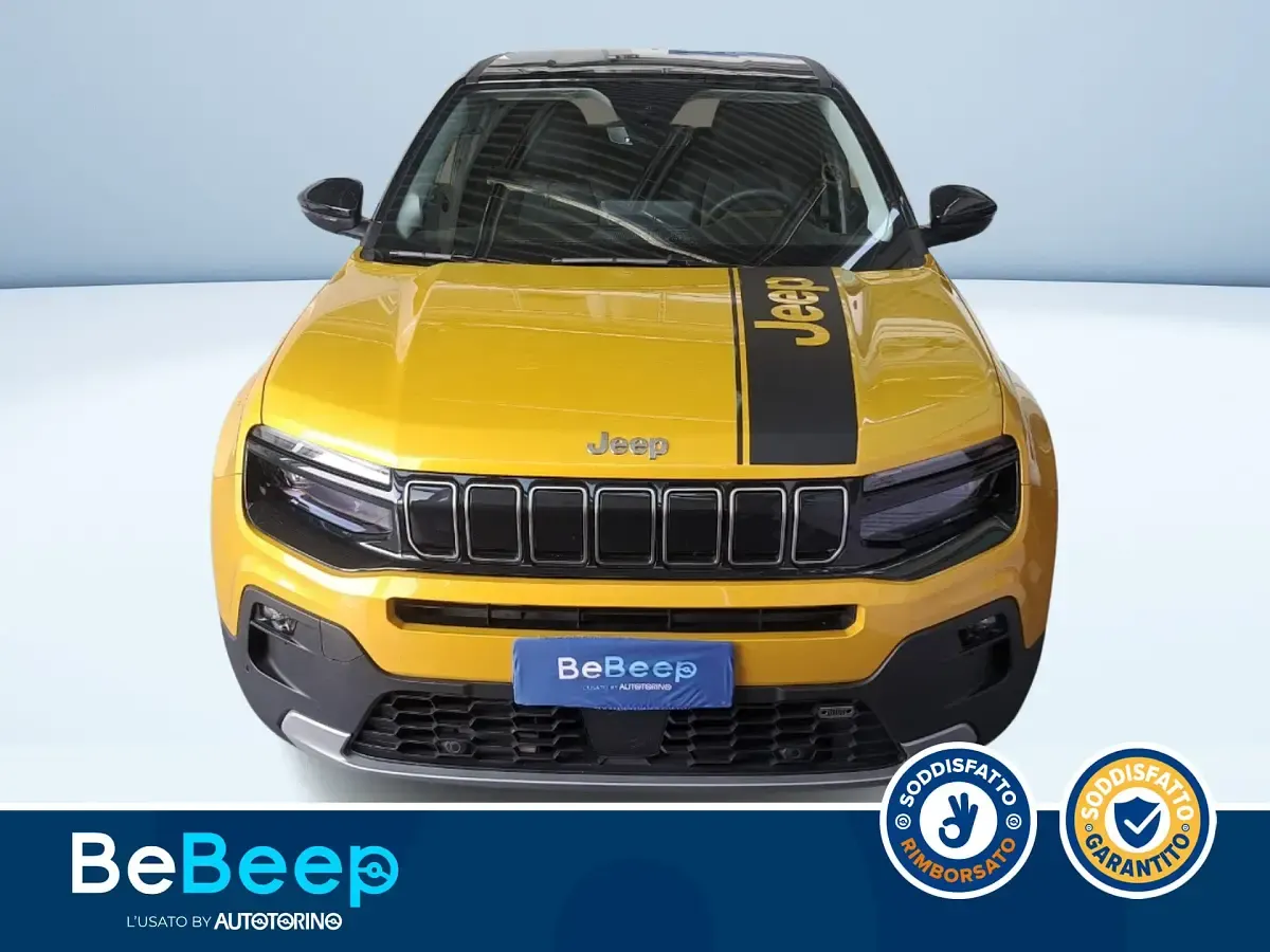 Usata Jeep Avenger Summit 101 CV (74 kW) 2023 Giallo metallizzato SUV