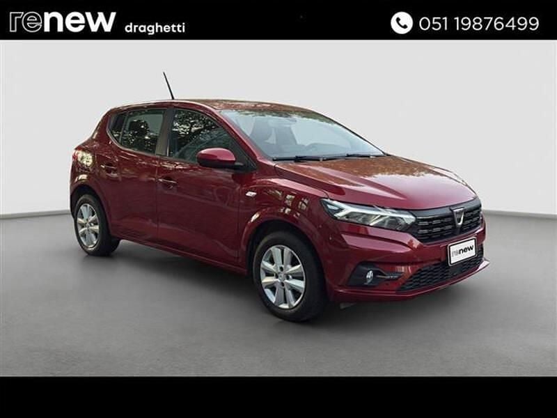 Usata Dacia Sandero Comfort 101 CV (74 kW) 2022 Rosso Utilitaria