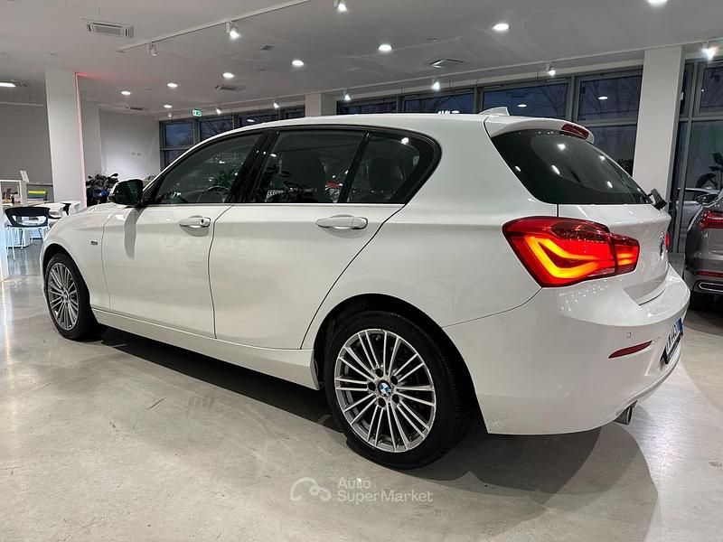 Usata BMW 116 116 CV (85 kW) 2018 Bianco Utilitaria