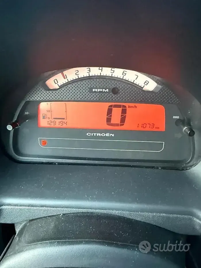 Usata Citroën C2 122 CV (89 kW) 2007 Rosso Utilitaria