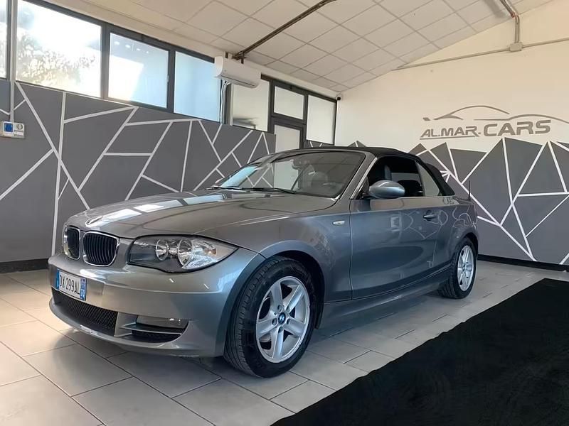 Usata BMW 120 Cabriolet 177 CV (130 kW) 2009 Grigio Cabrio
