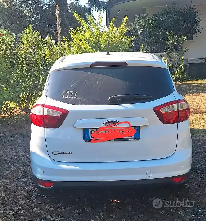 Usata Ford C-MAX 120 CV (88 kW) 2012 Bianco Monovolume