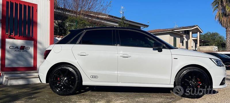 Usata Audi A1 Sportback S-Line 95 CV (69 kW) 2016 Bianco Utilitaria