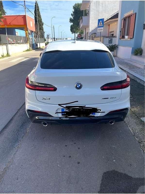 Usata BMW X4 M Sport 190 CV (139 kW) 2019 Bianco SUV