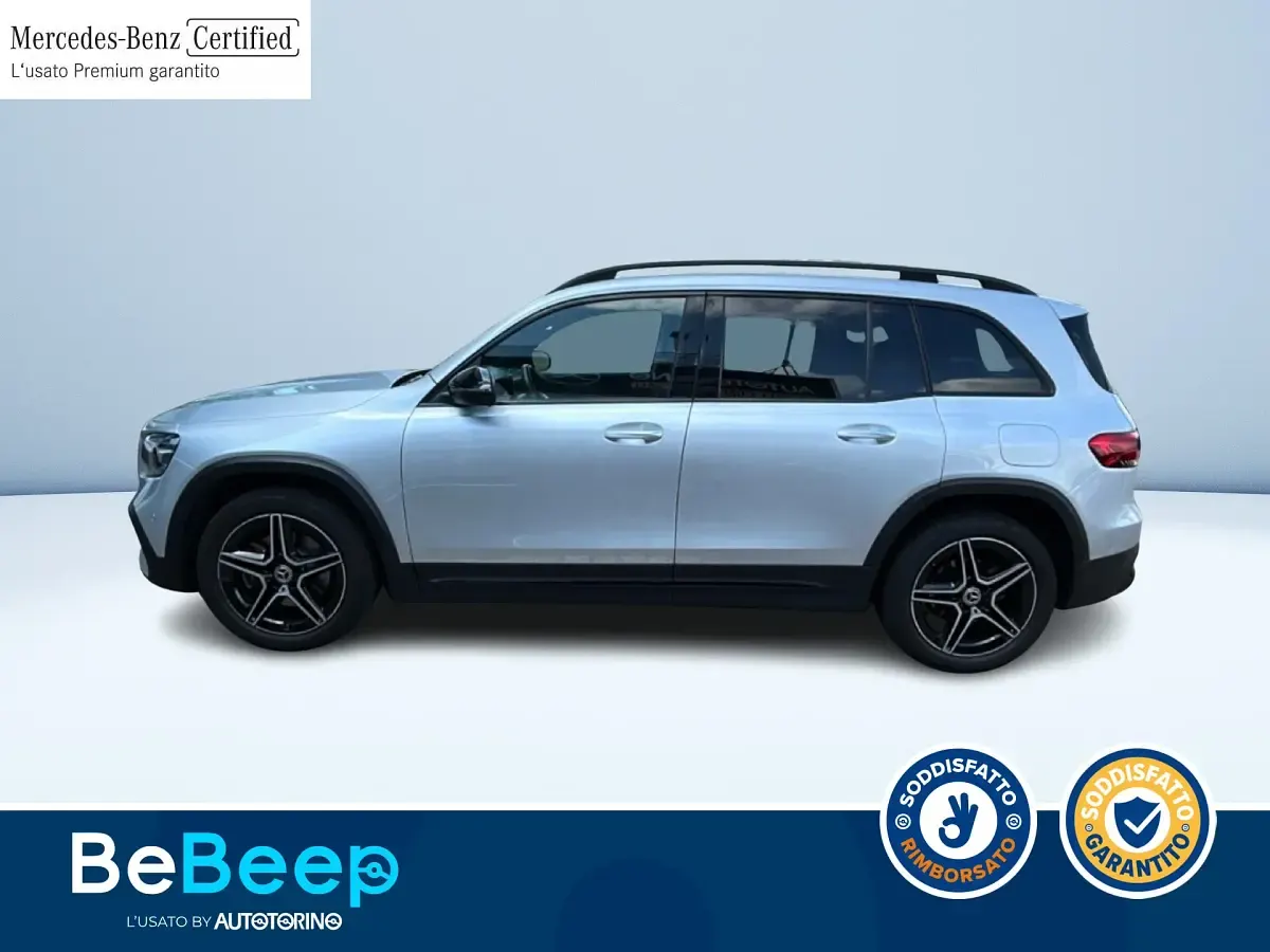 Usata Mercedes GLB200 Advanced Plus 150 CV (110 kW) 2023 Argento metallizzato SUV