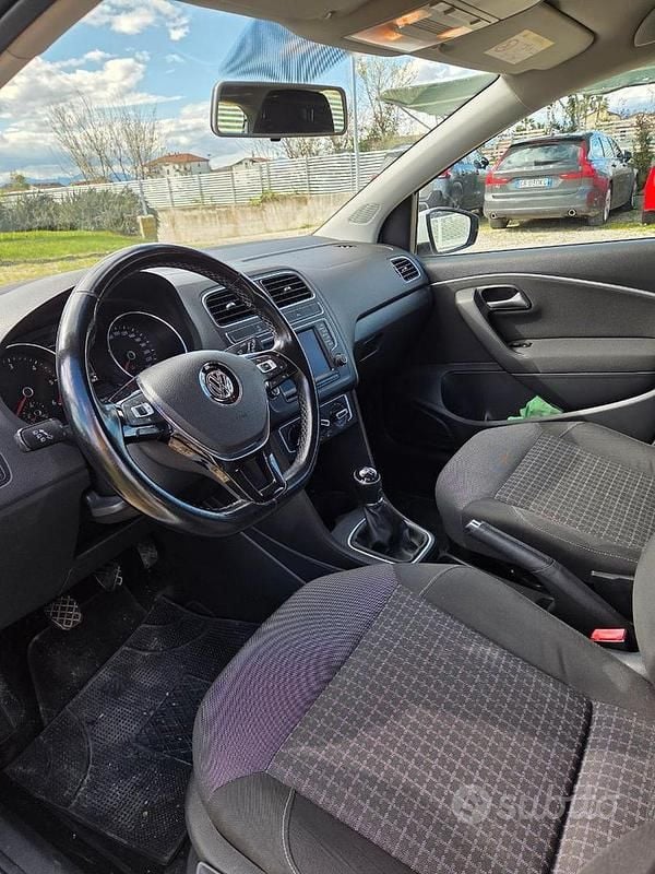 Usata VW Polo 90 CV (66 kW) 2017 Bianco Berlina