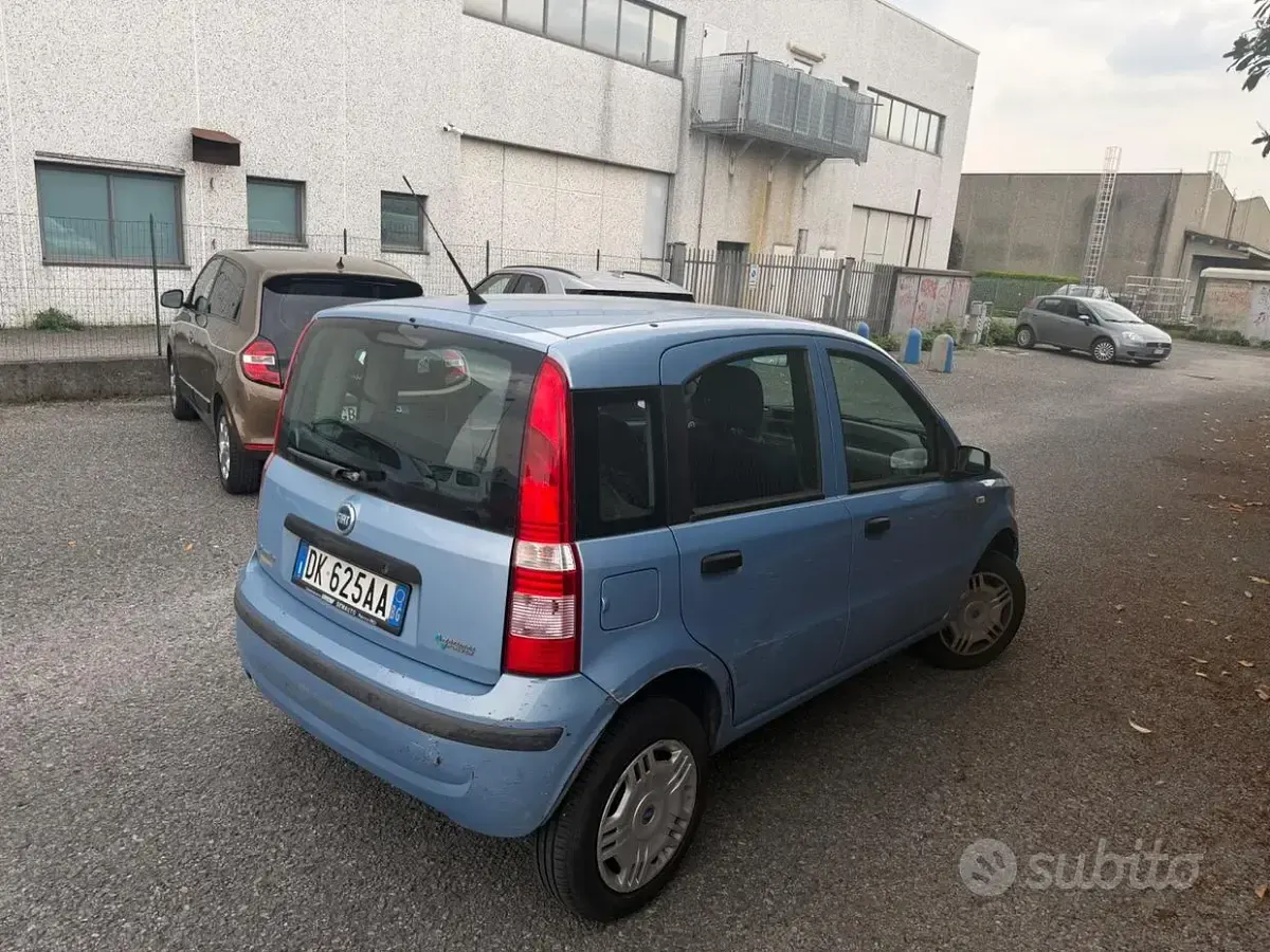 Usata Fiat Panda Dynamic 60 CV (44 kW) 2007 Blu Utilitaria