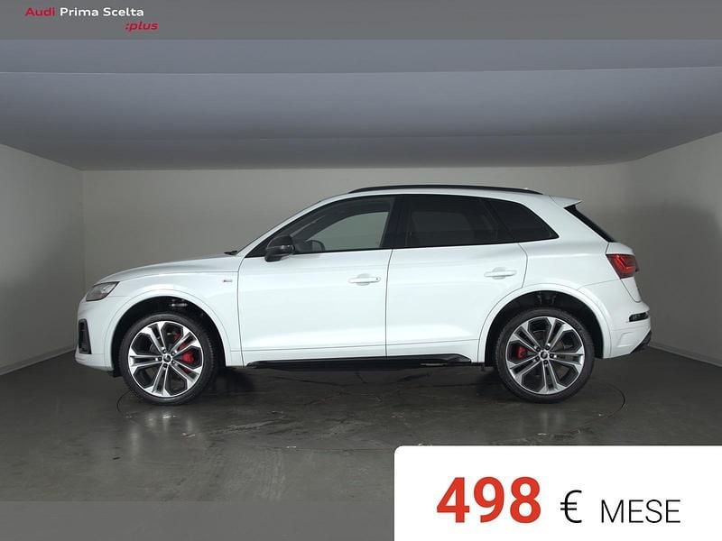 Usata Audi Q5 S-line plus 204 CV (150 kW) 2023 Bianco ghiacciaio metallizzato SUV