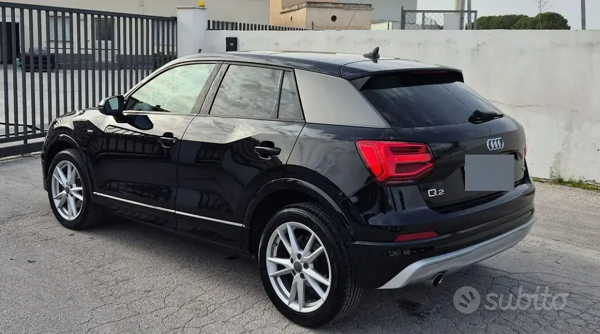 Usata Audi Q2 S-Line 116 CV (85 kW) 2017 Nero SUV