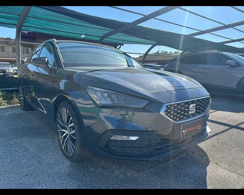 Usata Seat Leon XCELLENCE 150 CV (110 kW) 2021 Argento Station wagon