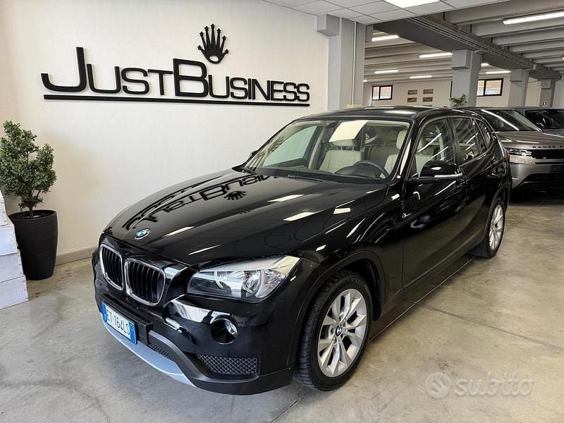 Usata BMW X1 Sport Line 115 CV (84 kW) 2014 Nero SUV