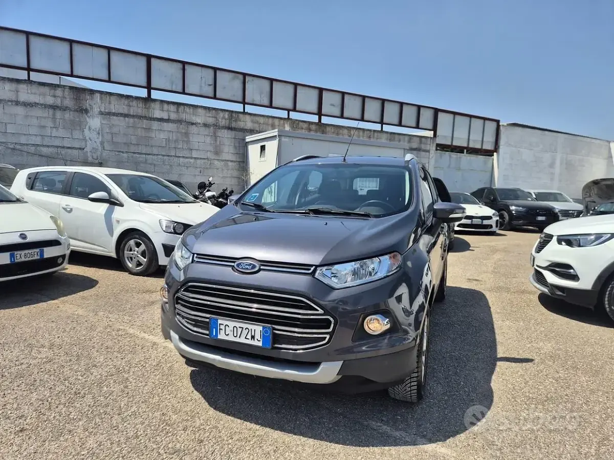Usata Ford Ecosport Titanium S 125 CV (91 kW) 2016 Grigio SUV