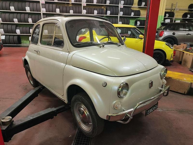 Usata Fiat 500 1972 Bianco Utilitaria