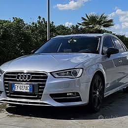 Usata Audi A3 S-Line 150 CV (110 kW) 2015 Grigio Berlina