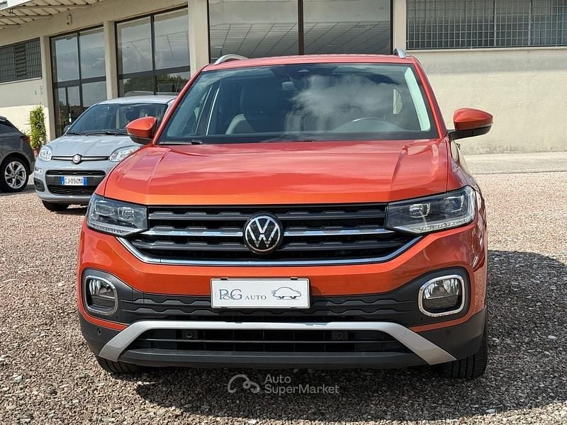 Usata VW T-Cross Style 150 CV (110 kW) 2021 Rosso SUV