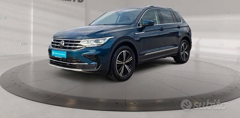 Usata VW Tiguan Elegance 150 CV (110 kW) 2022 Blu SUV