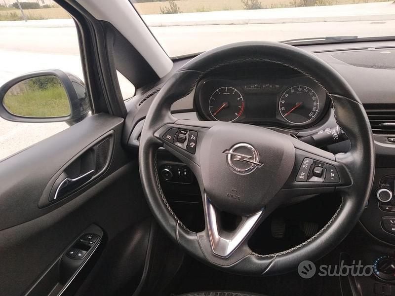 Usata Opel Corsa 90 CV (66 kW) 2016 Nero Utilitaria