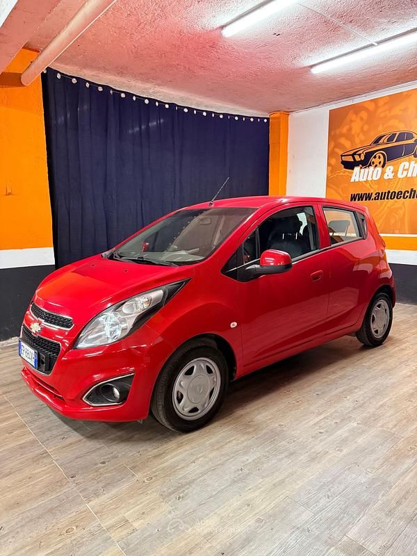Usata Chevrolet Spark 68 CV (50 kW) 2013 Rosso Utilitaria