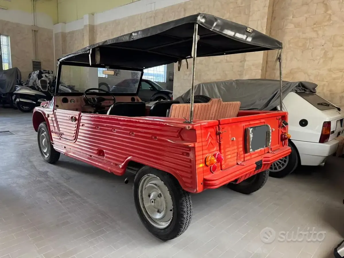 Usata Citroën Méhari 29 CV (21 kW) 1970 Rosso Cabrio