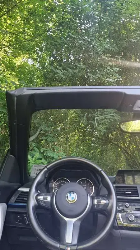 Usata BMW 218 M Sport 150 CV (110 kW) 2017 Nero Cabrio