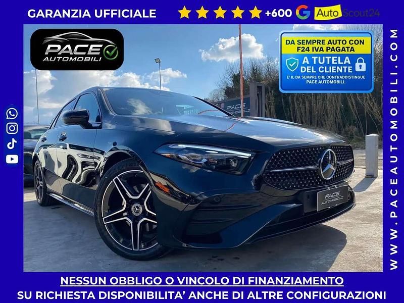Usata Mercedes A180 Premium 136 CV (100 kW) 2024 Nero Berlina