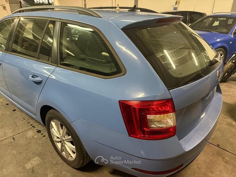 Usata Skoda Octavia 150 CV (110 kW) 2017 Blu Station wagon