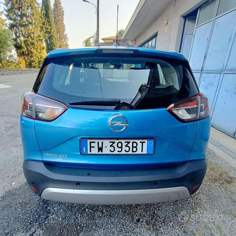 Usata Opel Crossland X Innovation 120 CV (88 kW) 2018 Blu/azzurro SUV