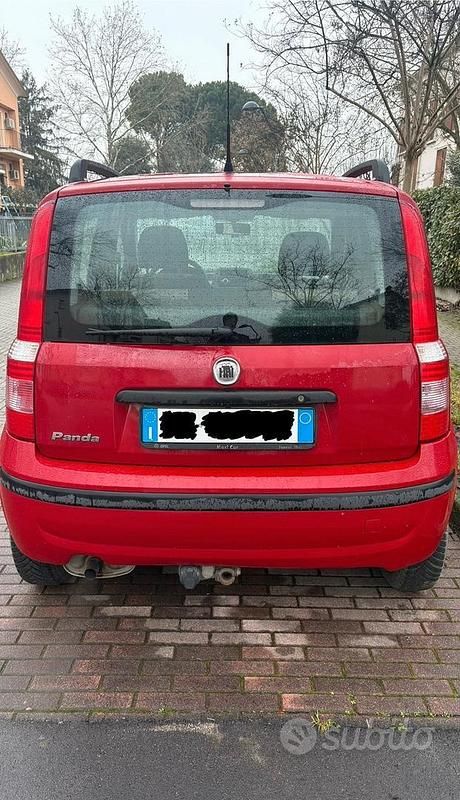 Begagnad Fiat Panda Dynamic 60 HK (44 kW) 2008 Röd Sedan