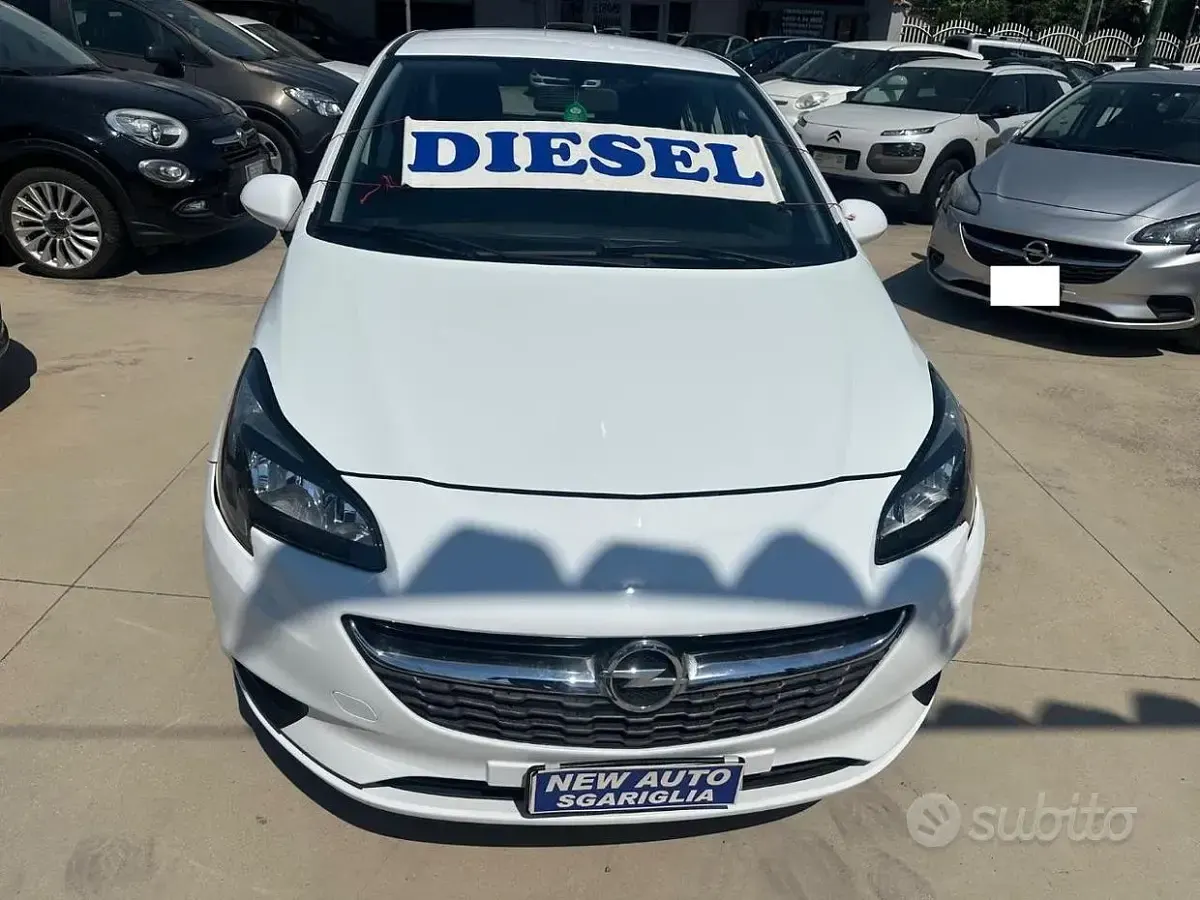 Usata Opel Corsa 75 CV (55 kW) 2015 Bianco Utilitaria