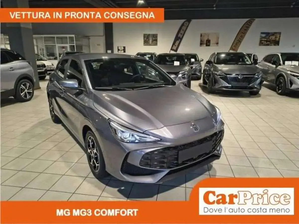 Nuova MG MG3 Comfort 116 CV (85 kW) 2025 Vari colori Utilitaria