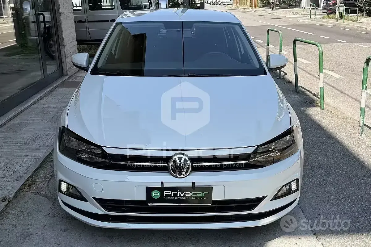 Usata VW Polo Comfortline 80 CV (58 kW) 2019 Bianco Utilitaria
