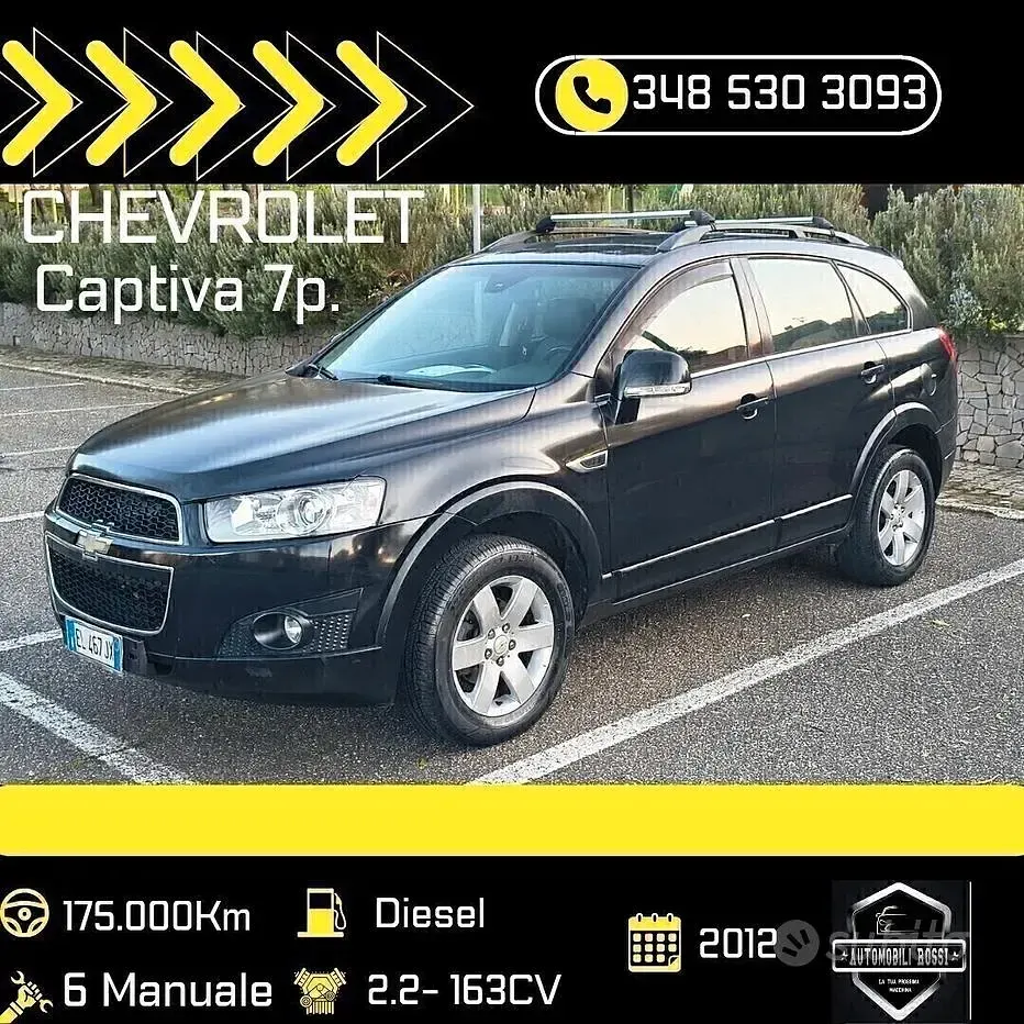 Usata Chevrolet Captiva 163 CV (119 kW) 2012 SUV